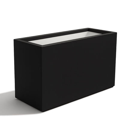 GARDRA Polyester plantenbak 120x46x80 cm - Gitzwart (RAL 9005) - Doika - Plantenbak - GARDRA -  - DOIKA-BP-23-RAL-9005