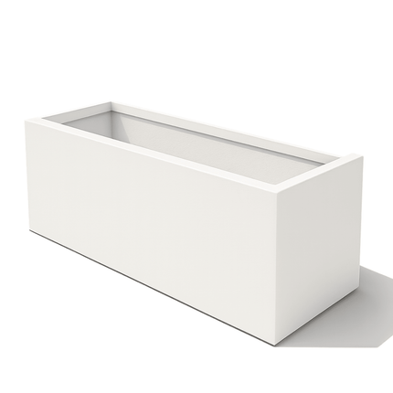 GARDRA Polyester plantenbak 137x50x50 cm - Zuiver Wit (RAL 9010) - Doika - Plantenbak - GARDRA -  - DOIKA-BP-22-RAL-9010