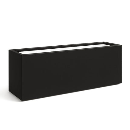 GARDRA Polyester plantenbak 150x50x40 cm - Gitzwart (RAL 9005) - Doika - Plantenbak - GARDRA -  - DOIKA-BP-2.1-RAL-9005
