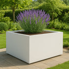 GARDRA Polyester plantenbak 160x160x80 cm - Zuiver Wit (RAL 9010) - Doika - Plantenbak - GARDRA -  - DOIKA-AP-16-RAL-9010