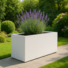GARDRA Polyester plantenbak 162x60x70 cm - Zuiver Wit (RAL 9010) - Doika - Plantenbak - GARDRA -  - DOIKA-BP-26-RAL-9010