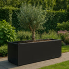 GARDRA Polyester plantenbak 180x60x70 cm - Gitzwart (RAL 9005) - Doika - Plantenbak - GARDRA -  - DOIKA-BP-27-RAL-9005