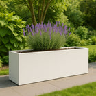 GARDRA Polyester plantenbak 200x30x60 cm - Zuiver Wit (RAL 9010) - Doika - Plantenbak - GARDRA -  - DOIKA-BP-20-RAL-9010