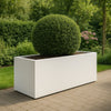 GARDRA Polyester plantenbak 200x50x60 cm - Zuiver Wit (RAL 9010) - Doika - Plantenbak - GARDRA -  - DOIKA-BP-03-RAL-9010