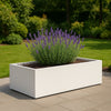GARDRA Polyester plantenbak 223x100x32 cm - Zuiver Wit (RAL 9010) - Doika - Plantenbak - GARDRA -  - DOIKA-BP-13-RAL-9010