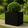 GARDRA Polyester plantenbak 70x50x60 cm - Gitzwart (RAL 9005) - Doika - Plantenbak - GARDRA -  - DOIKA-BP-17-RAL-9005