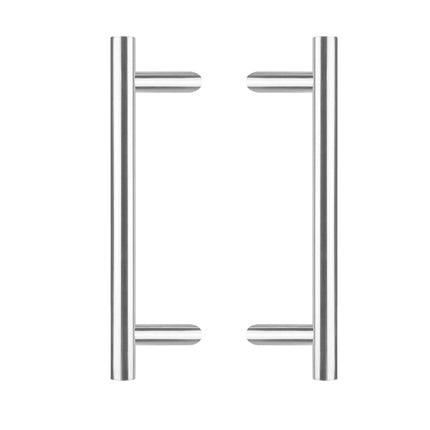 Intersteel Deurgrepen per paar T - schuin 600x90x30 HoH 400 rvs - Doika - Deurgrepen - Intersteel - 8714186465141 - 35,432,932