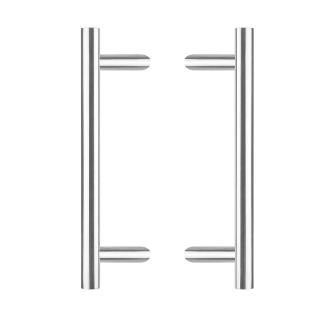 Intersteel Deurgrepen per paar T - schuin 700x85x25 HoH 500 rvs - Doika - Deurgrepen - Intersteel - 8714186334393 - 35,432,842