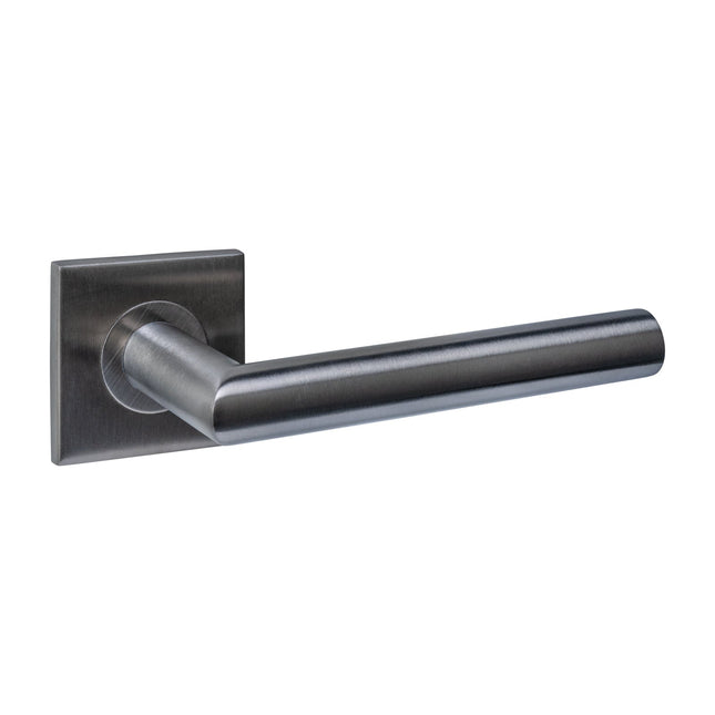 Intersteel Deurkruk Q 04 op rozet verdekt 53x53x6mm PVD antraciet - Doika - Deurkrukken op rozet - Intersteel - 8714186695371 - 1,329,103,402