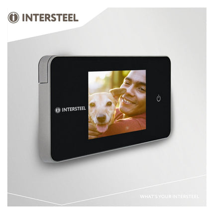 Intersteel Digitale deurcamera Basic - Doika - Deurcamera's en - spionnen - Intersteel - 8714186391631 - 99,405,504