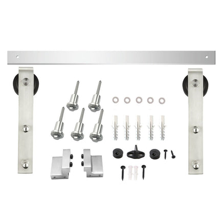 Intersteel Schuifdeursysteem Basic rvs geborsteld - Doika - Schuifdeursystemen - Intersteel - 8714186448007 - 35,450,101