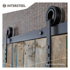 Intersteel Schuifdeursysteem Modern mat zwart - Doika - Schuifdeursystemen - Intersteel - 8714186448038 - 23,450,123