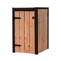 Kliko Ombouw Suze 1x240 liter 73x87.5x119cm Douglas Hout - Doika - Ombouw Kliko - Volente - 8720094052557 - 8720094052557