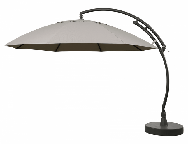 Practo 375 XL Olefin 305x425 cm -licht taupe - Doika - parasols - Practo Garden -  - SGN10336939