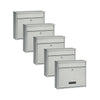 Practo Garden Brievenbussen Oxford zilvergrijs | Set van 5 stuks - Doika - Brievenbusset - Practo Garden -  - 5 stuks van B303A
