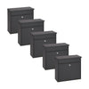 Practo Garden Brievenbussen Toronto mat zwart | Set van 5 stuks - Doika - Brievenbusset - Practo Garden -  - 5 stuks van B403AN