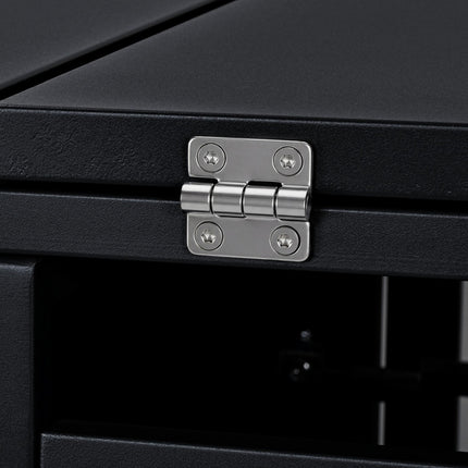 Practo Garden Containerberging Enkel Mat Zwart/eiken