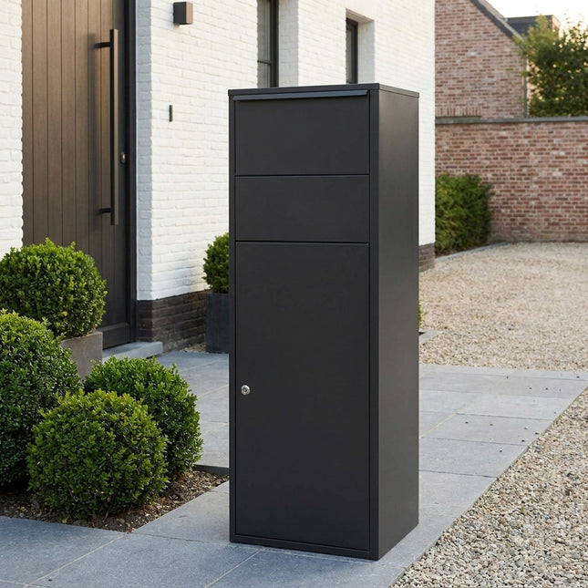 Practo Garden Pakketbrievenbus Düsseldorf Mat Zwart