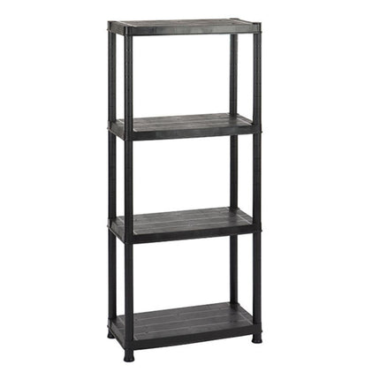Practo Kunststof opbergrek 130x61x31 cm – 4 legborden - Doika - Opbergrekken - Practo Home -  - X063N