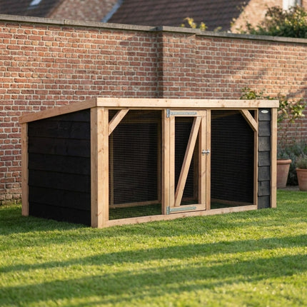 Voldux kippenhok Milan 260 x 130 x 132 cm