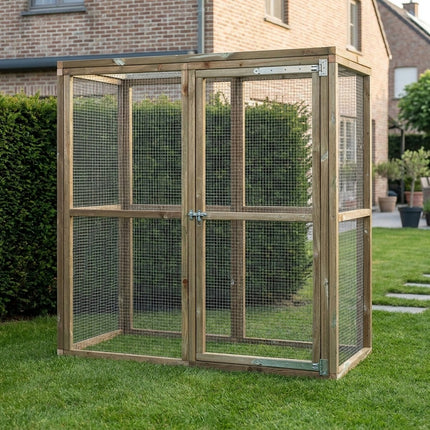 Ren Hugo 242 x 179 x 183 cm - Geïmpregneerd hout