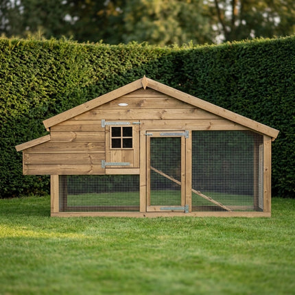 Voldux Konijnenkooi Romy links 300 x 90 x 160 cm