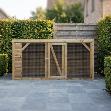 Voldux Kippenhok Britt 260 x 130 x 132 cm