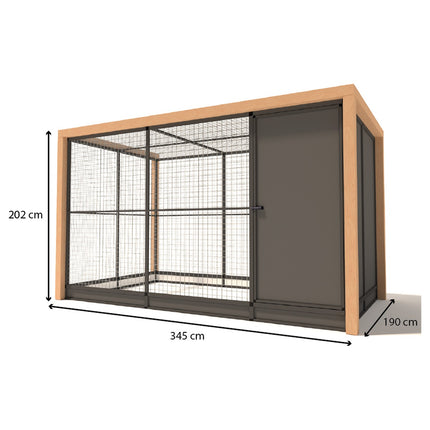 Ren Alfred 345 x 190 x 202 - Aluminium Sluis