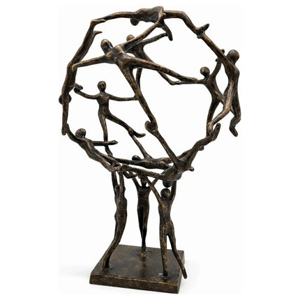 Sculptuur Connection Brons