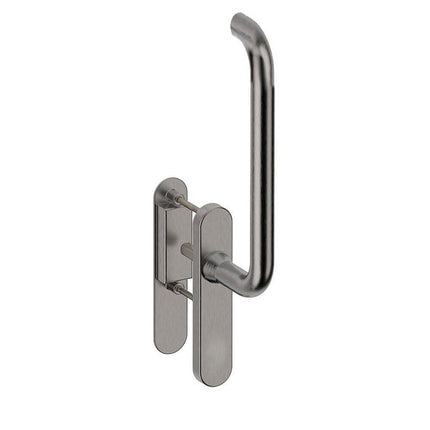 Shuffle SDG Stockholm Enkel Blind Inox - Doika - Hefschuifdeurbeslag - Shuffle - 8717727136371 - 62071002