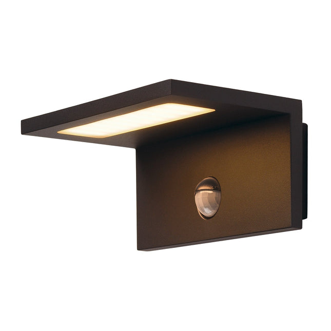 SLV Buitenlamp ANGOLUX SENSOR IP44 Antraciet - Doika - Buitenverlichting - SLV - 4024163221986 - 1001969