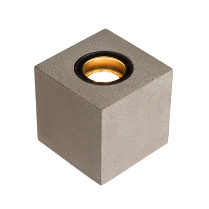 SLV Buitenlamp CONCRETO IP65 Grijs - 10,5x10,5x11,7 cm - Doika - Buitenverlichting - SLV - 4024163266314 - 1006409