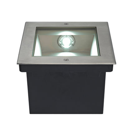 SLV Buitenlamp DASAR® 225 IP65/IP67 Roestvrij Staal 4000 K - Doika - Buitenverlichting - SLV - 4024163159197 - 229381