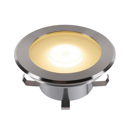 SLV Buitenlamp DASAR FLAT 120 IP65/IP67 Roestvrij Staal - Doika - Buitenverlichting - SLV - 4024163262064 - 1006107