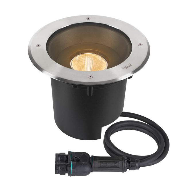 SLV Buitenlamp DASAR® XL IP65/IP67 Roestvrĳ Staal - Doika - Buitenverlichting - SLV - 4024163275361 - 1007242