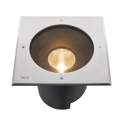 SLV Buitenlamp DASAR® XL IP65/IP67 Roestvrĳ Staal - Vierkant - Doika - Buitenverlichting - SLV - 4024163275361 - 1007242