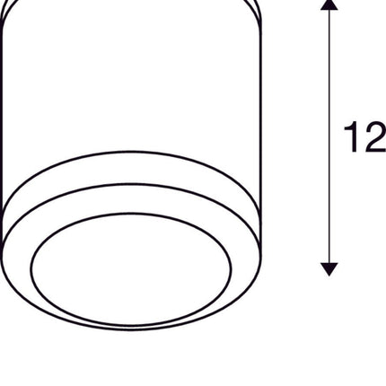 SLV Buitenlamp ENOLA OCULUS IP65 Antraciet - Doika - Buitenverlichting - SLV - 4024163264037 - 1006327