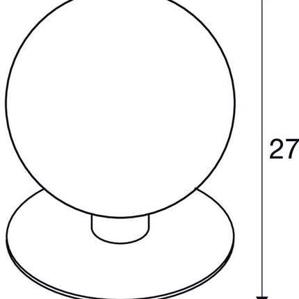 SLV Buitenlamp GLOO PURE 27 IP44 Antraciet - Doika - Buitenverlichting - SLV - 4024163222204 - 1001999