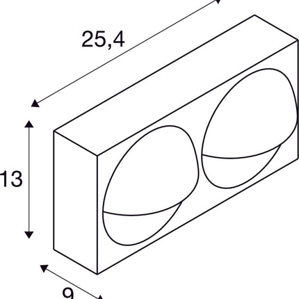 SLV Buitenlamp LID I IP65 Antraciet - Doika - Buitenverlichting - SLV - 4024163288101 - 1007667