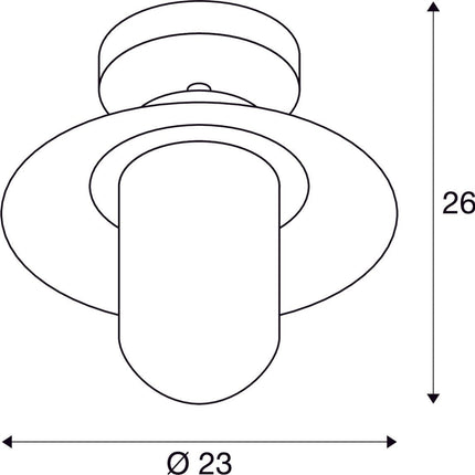 SLV Buitenlamp MOLAT IP44 Antraciet - Doika - Buitenverlichting - SLV - 4024163191128 - 1000820