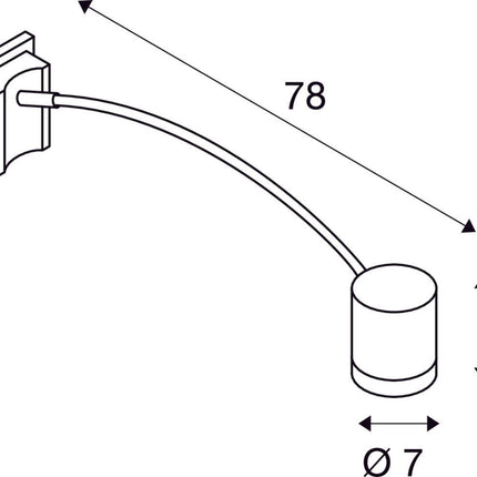 SLV Buitenlamp MYRA DISPLAY IP55 Grijs - Doika - Buitenverlichting - SLV - 4024163140362 - 233134