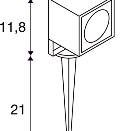 SLV Buitenlamp NAUTILUS 10 IP65 Antraciet - Doika - Buitenverlichting - SLV - 4024163140775 - 231035