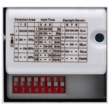 SLV Buitenlamp OUTDOOR BULKHEAD IP65 Zwart - Sensor - Doika - Buitenverlichting - SLV - 4024163278065 - 1007515