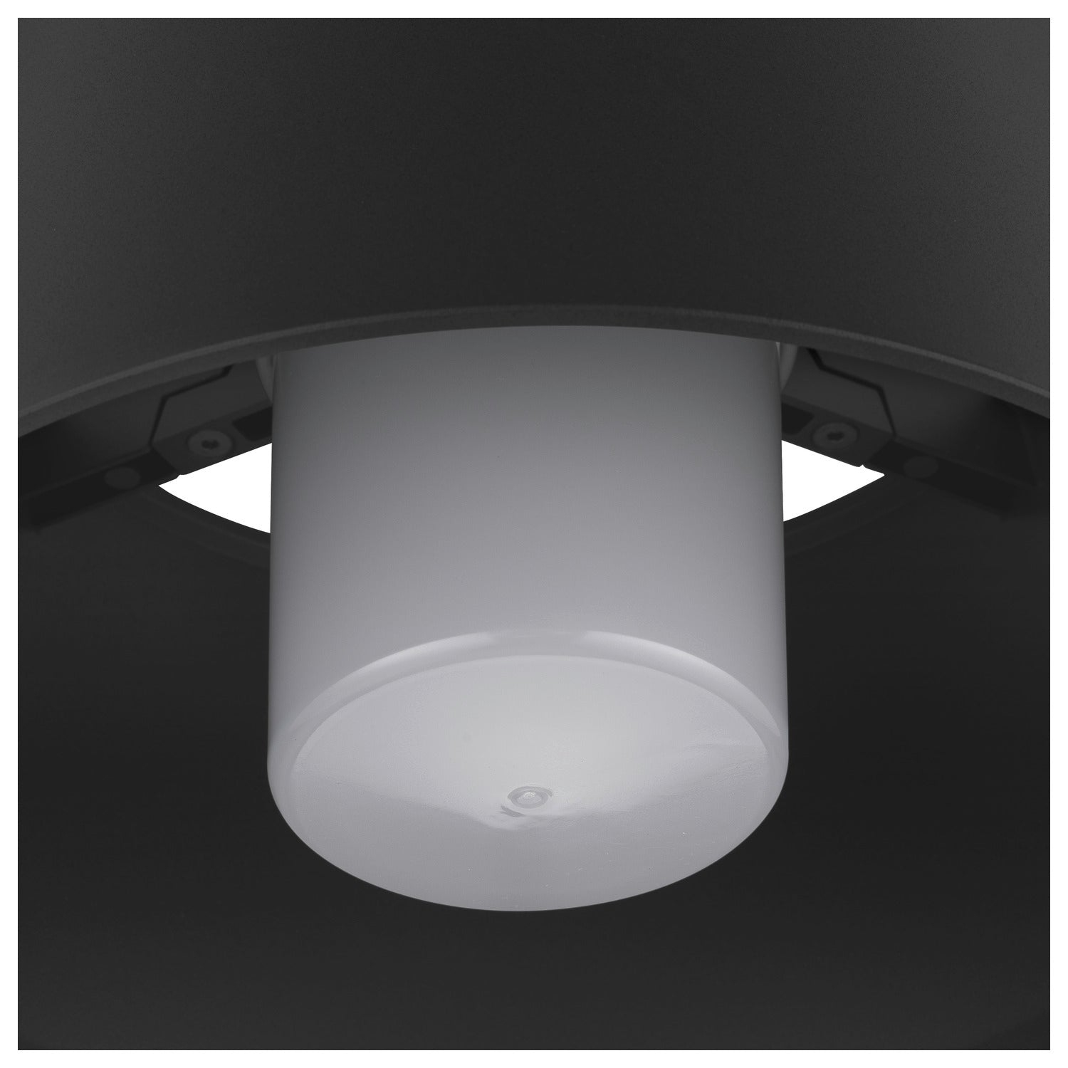 Zwarte buitenlamp kunststof, Alisia, IP44 Zwarte buitenlamp kunststof, Alisia, IP44