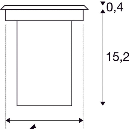 SLV Buitenlamp SOLASTO IP67 Roestvrij Staal - Doika - Buitenverlichting - SLV - 4024163147903 - 227680