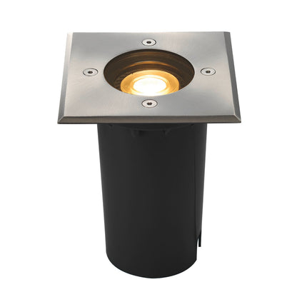 SLV Buitenlamp SOLASTO IP67 Roestvrij Staal - Vierkant - Doika - Buitenverlichting - SLV - 4024163147910 - 227684