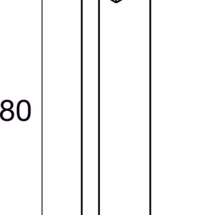 SLV Buitenlamp L-LINE OUT 80 IP65 Antraciet