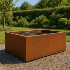 Vijver cortenstaal 125x80x50cm 73kg - Doika - Vijver - Geroba -  - EstaniAC6