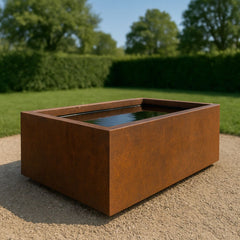 Vijver cortenstaal 200x100x60cm 133kg - Doika - Vijver - Geroba -  - EstaniAC4