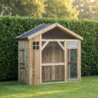 Voldux Volière S2 links 215 x 70 x 185 cm - Doika - Volière - Voldux - 8720094050058 - 8720094050058